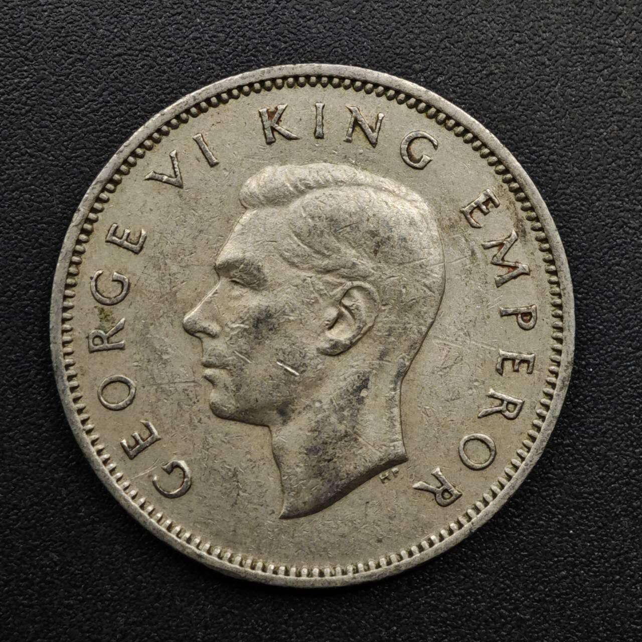 【淘币小摊】实时拍第八百六十三拍   小银币散币场   年前最后一周 之前的预留小年前全部发出 请更换最新收货地址  新西兰1947年乔治六世一先令镍币