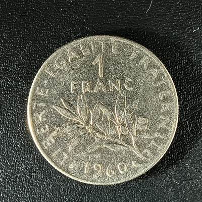 逸泉钱币2026第十二组世界钱币专场春节千件大拍A1614～2574 - 1913 法国1法郎