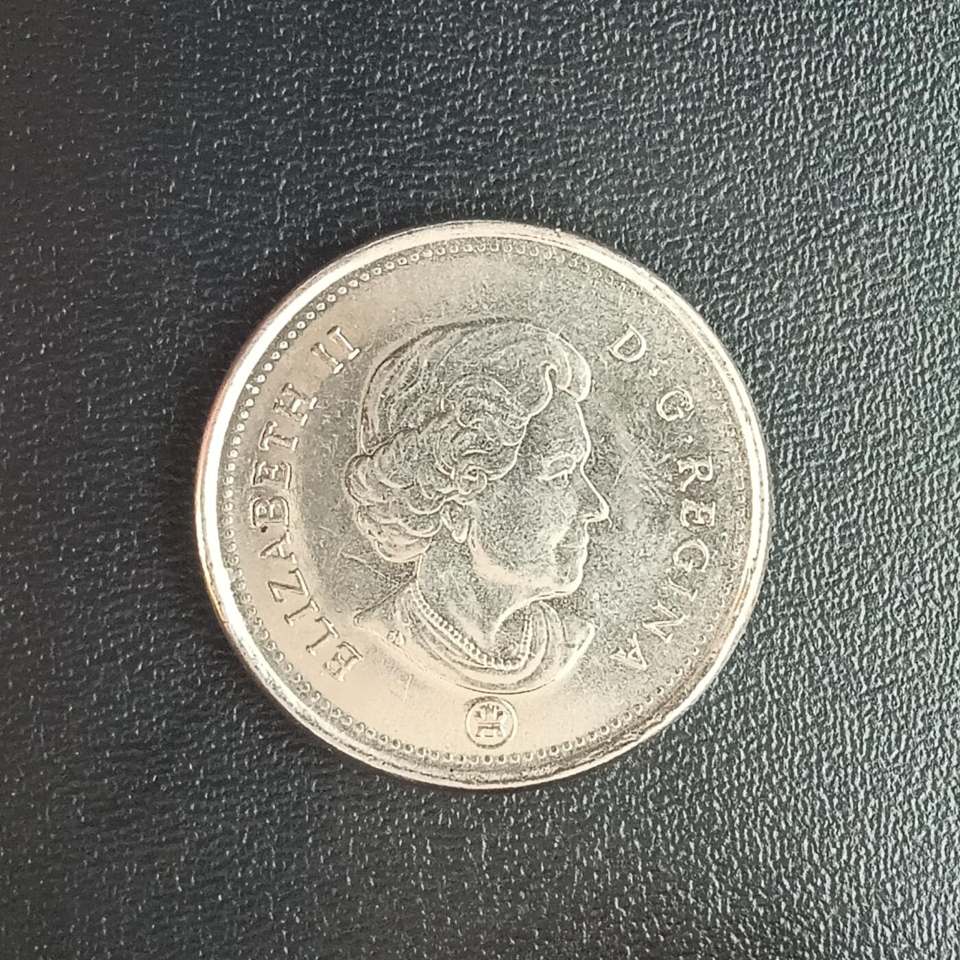 逸泉钱币2026第十二组世界钱币专场春节千件大拍A1614～2574 2086 加拿大5分纪念币