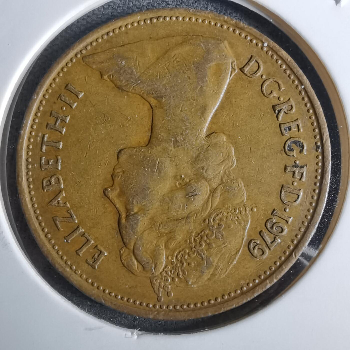 沼泽如烟--第984场 英国1979年2便士