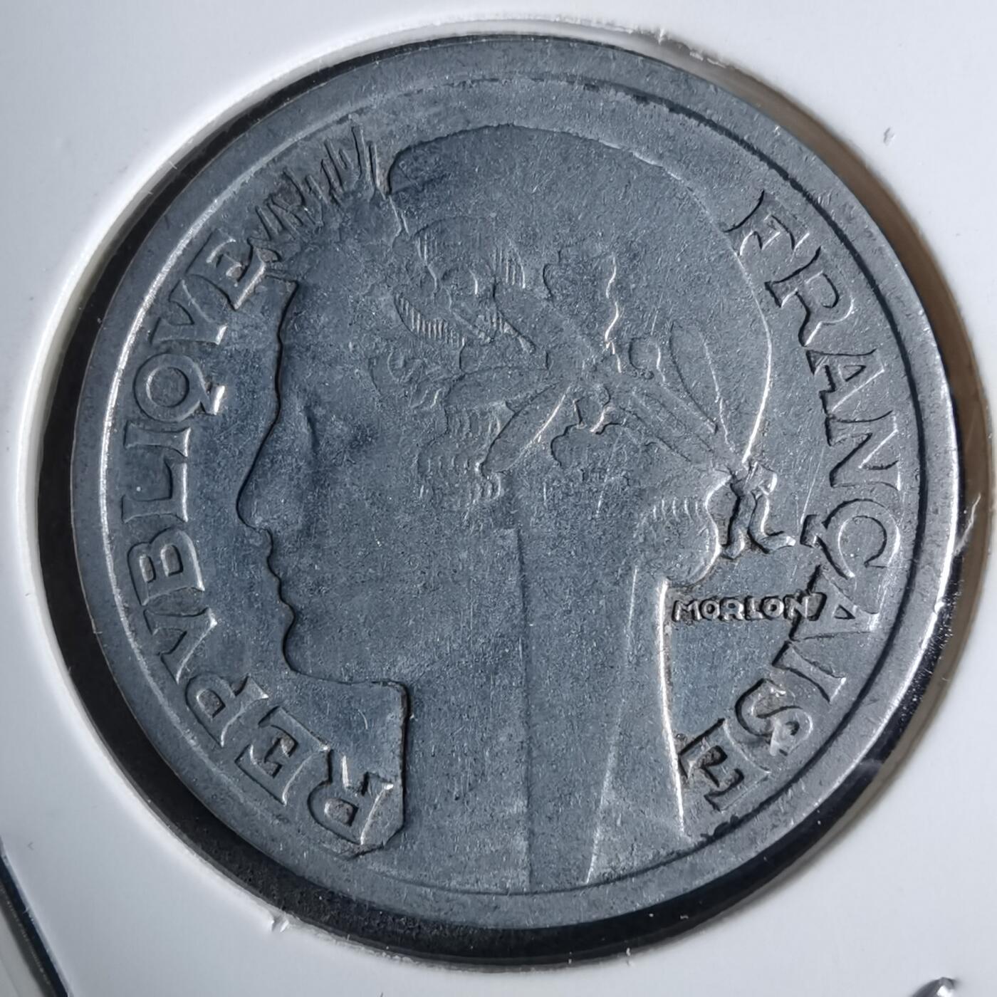 沼泽如烟--第984场 法国1950年2法郎B版