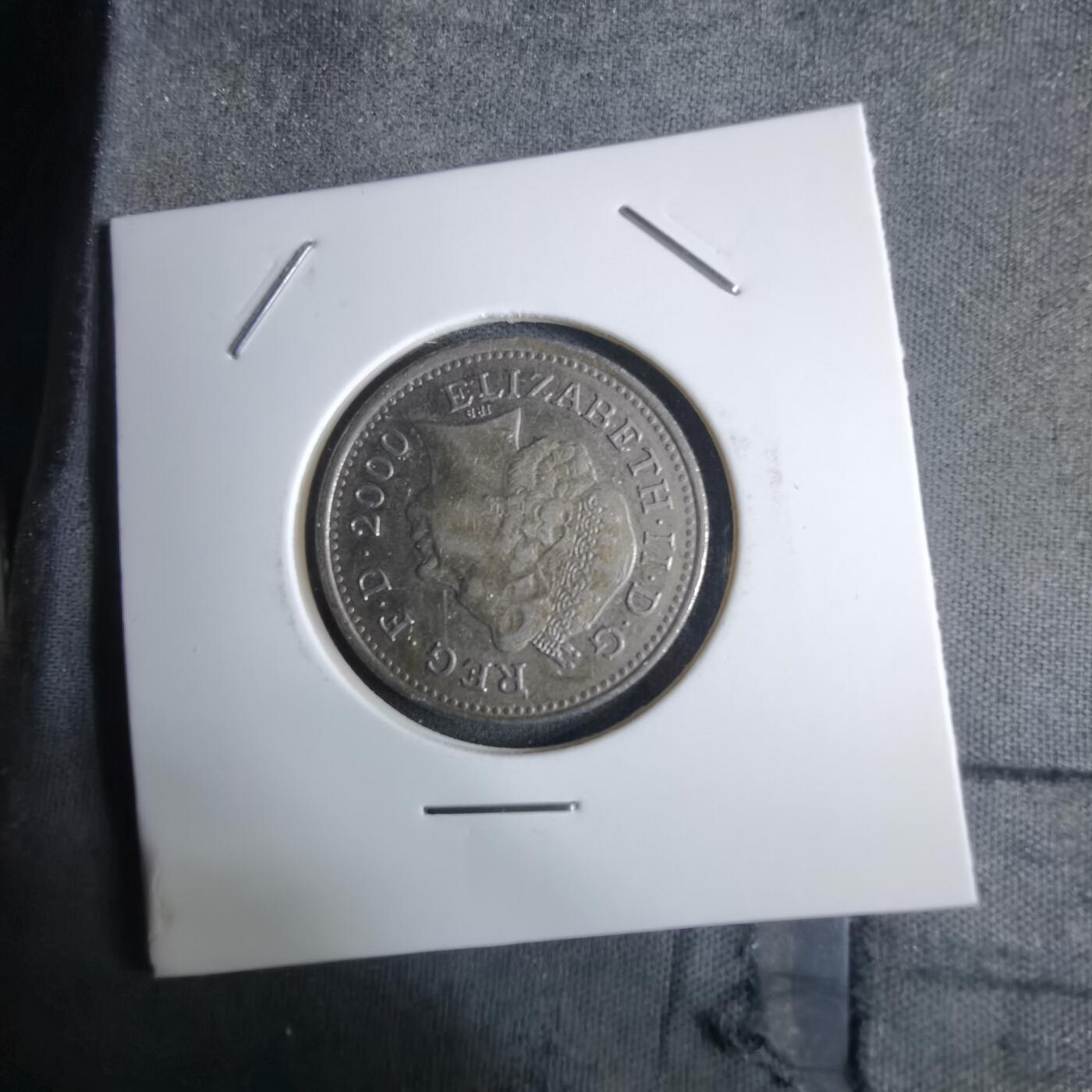 沼泽如烟--第984场 英国2000年10便士