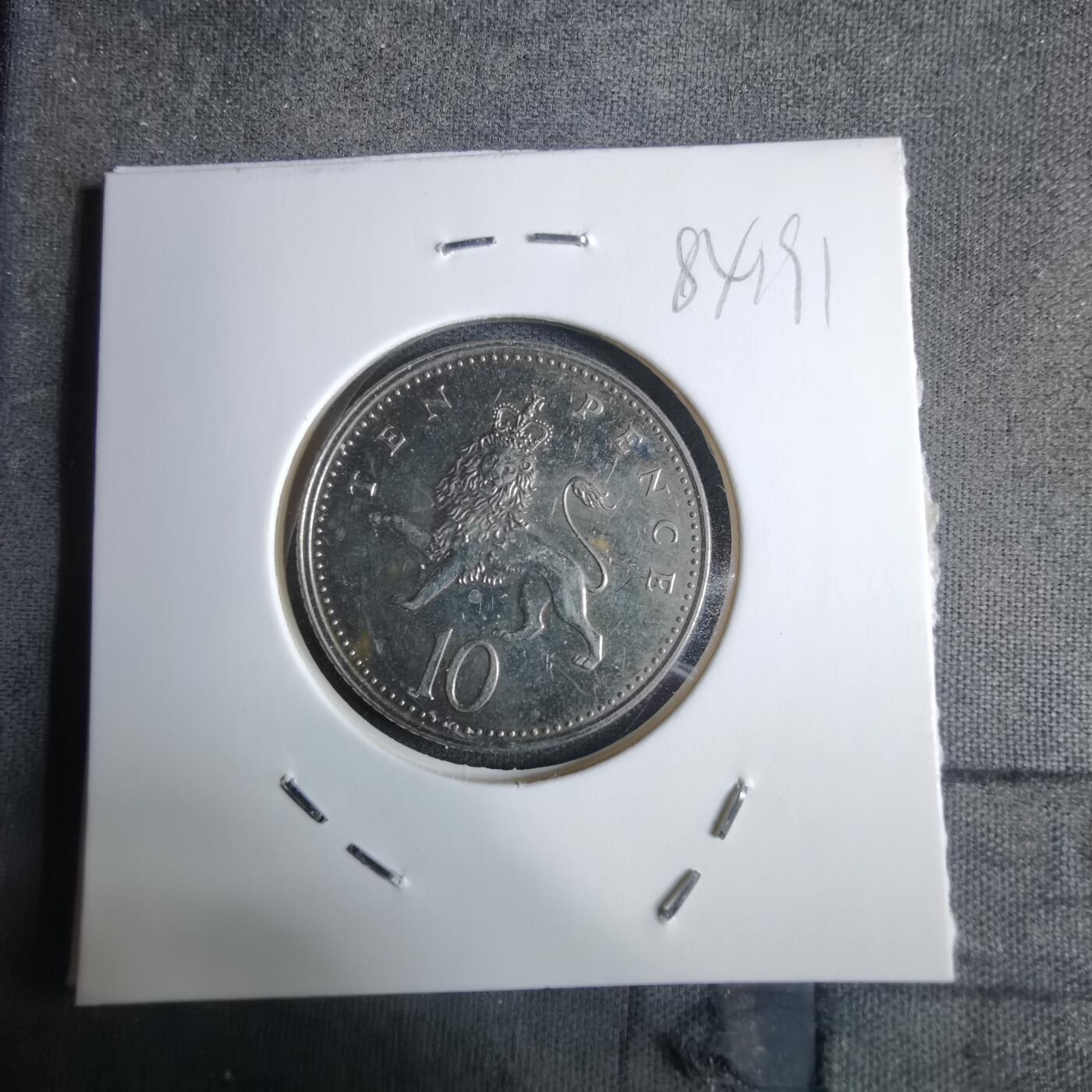 沼泽如烟--第984场 英国2008年10便士