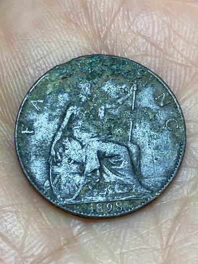 2026年第十九场(总第一百八十八场）外国好品散币场(免佣金) - 英国🇬🇧1898年1法新(维多利亚女王老年披纱)