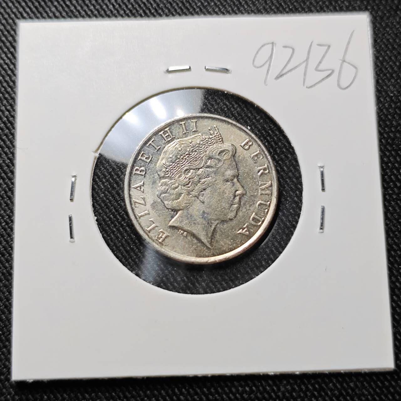 KK钱币收藏小铺  第392期  2月预留时间 周末发货  2009百慕大5分