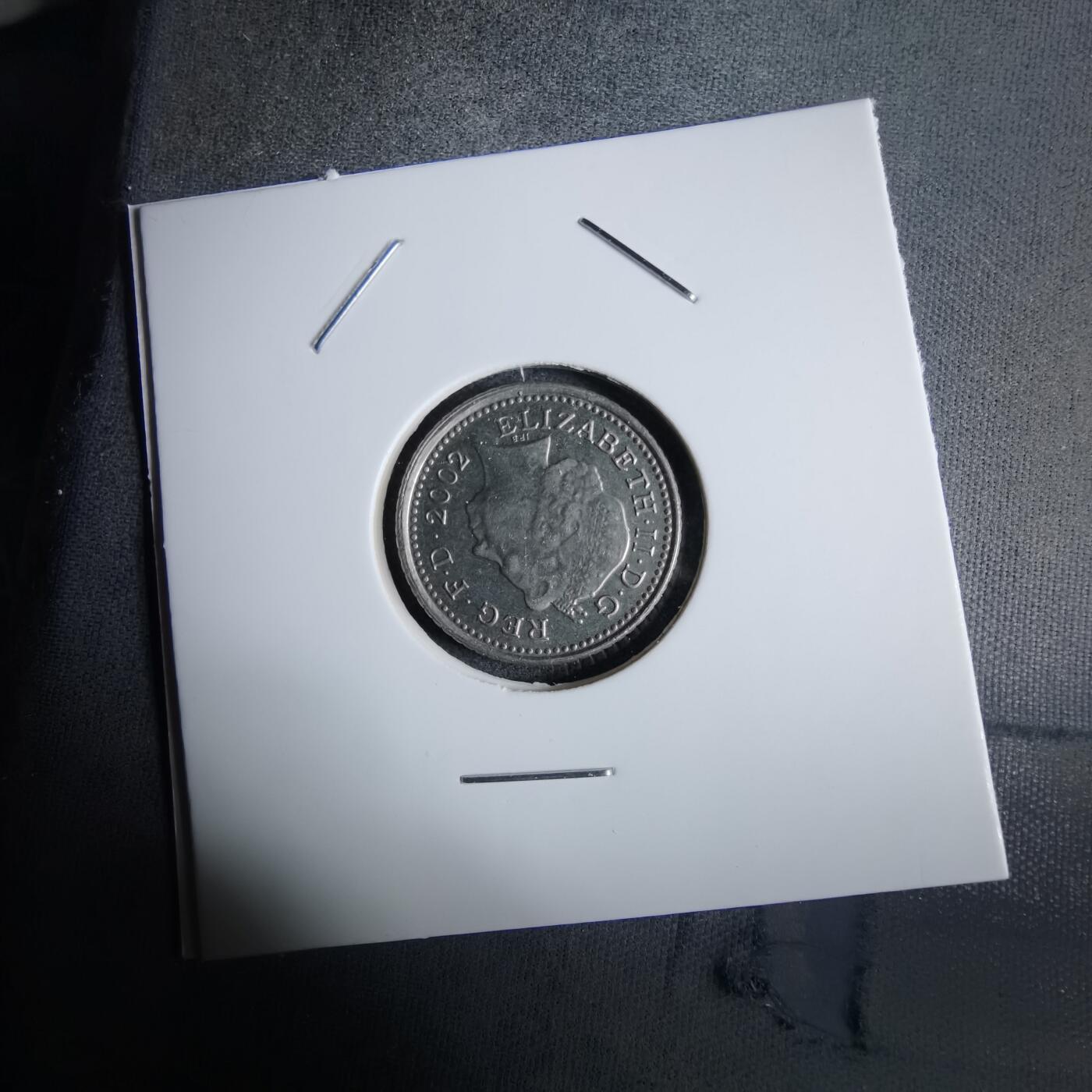 沼泽如烟--第984场 英国2002年5便士