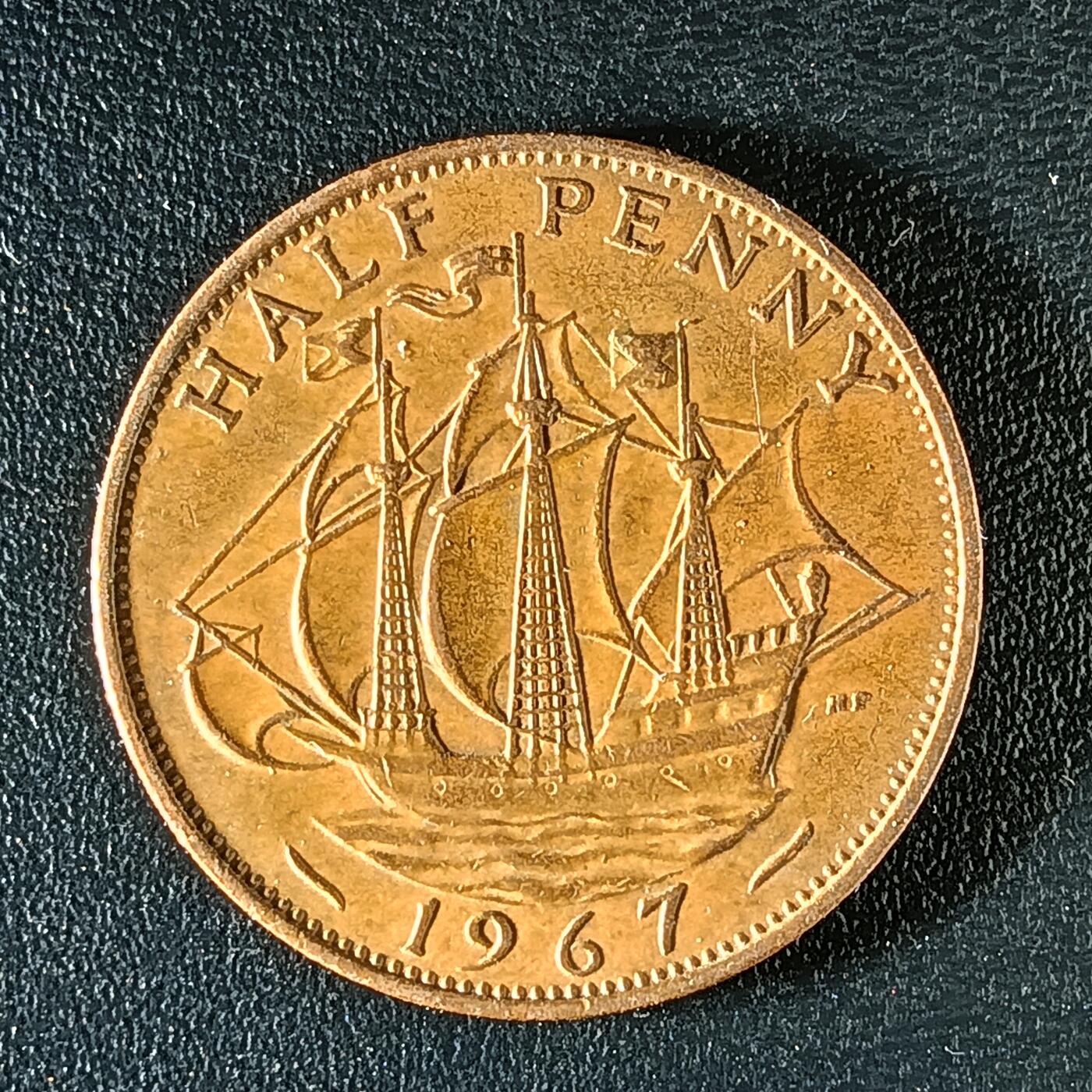 逸泉钱币2026第十二组世界钱币专场春节千件大拍A1614～2574 1883 英国半便士伊丽莎白女王