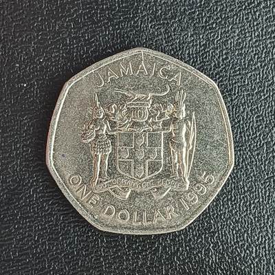 逸泉钱币2026第十二组世界钱币专场春节千件大拍A1614～2574 - 2090 牙买加1元硬币