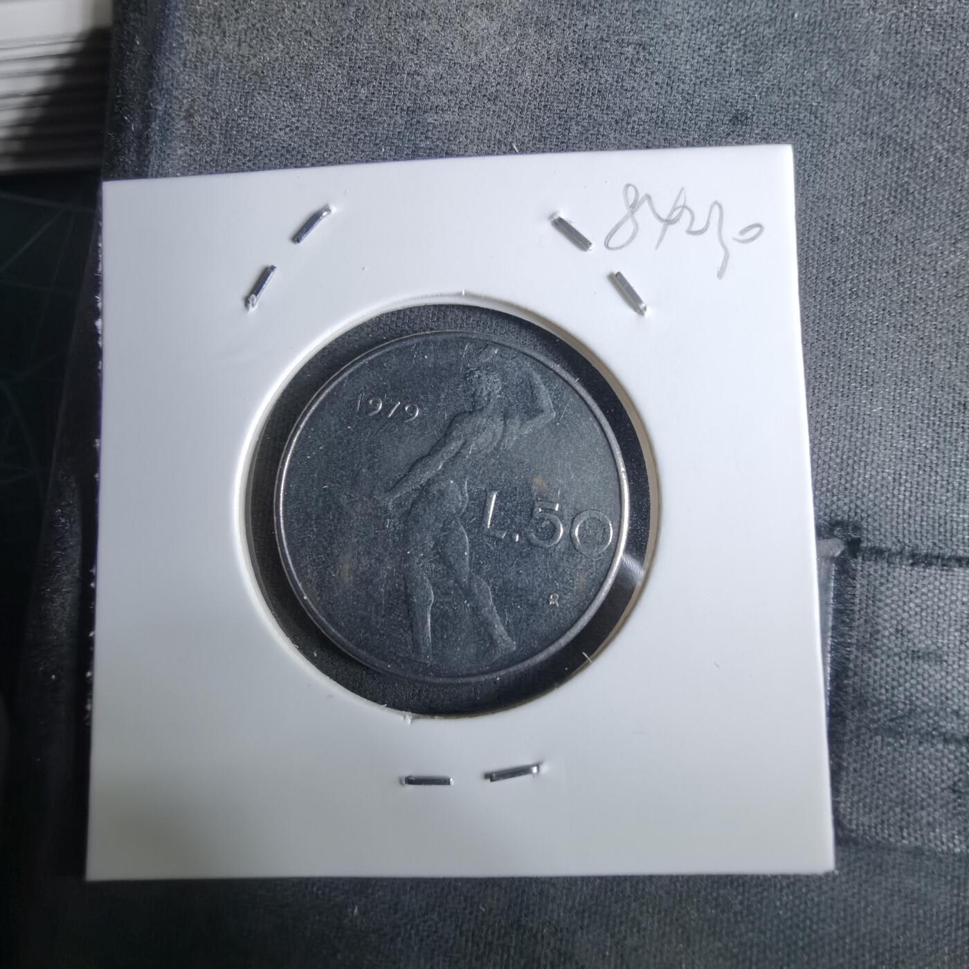 沼泽如烟--第984场 意大利1979年50里拉