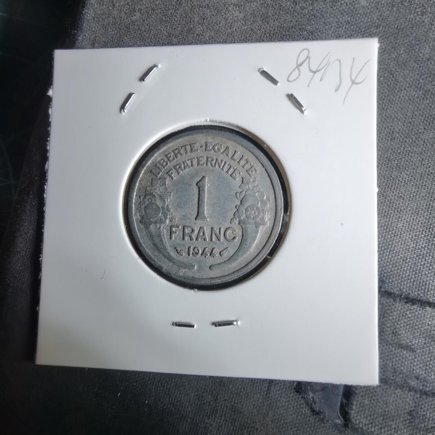 沼泽如烟--第984场 法国1944年1法郎