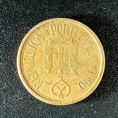 逸泉钱币2026第十八场世界各国散币纪念币AF1633-2572 1877 葡萄牙5埃斯库多