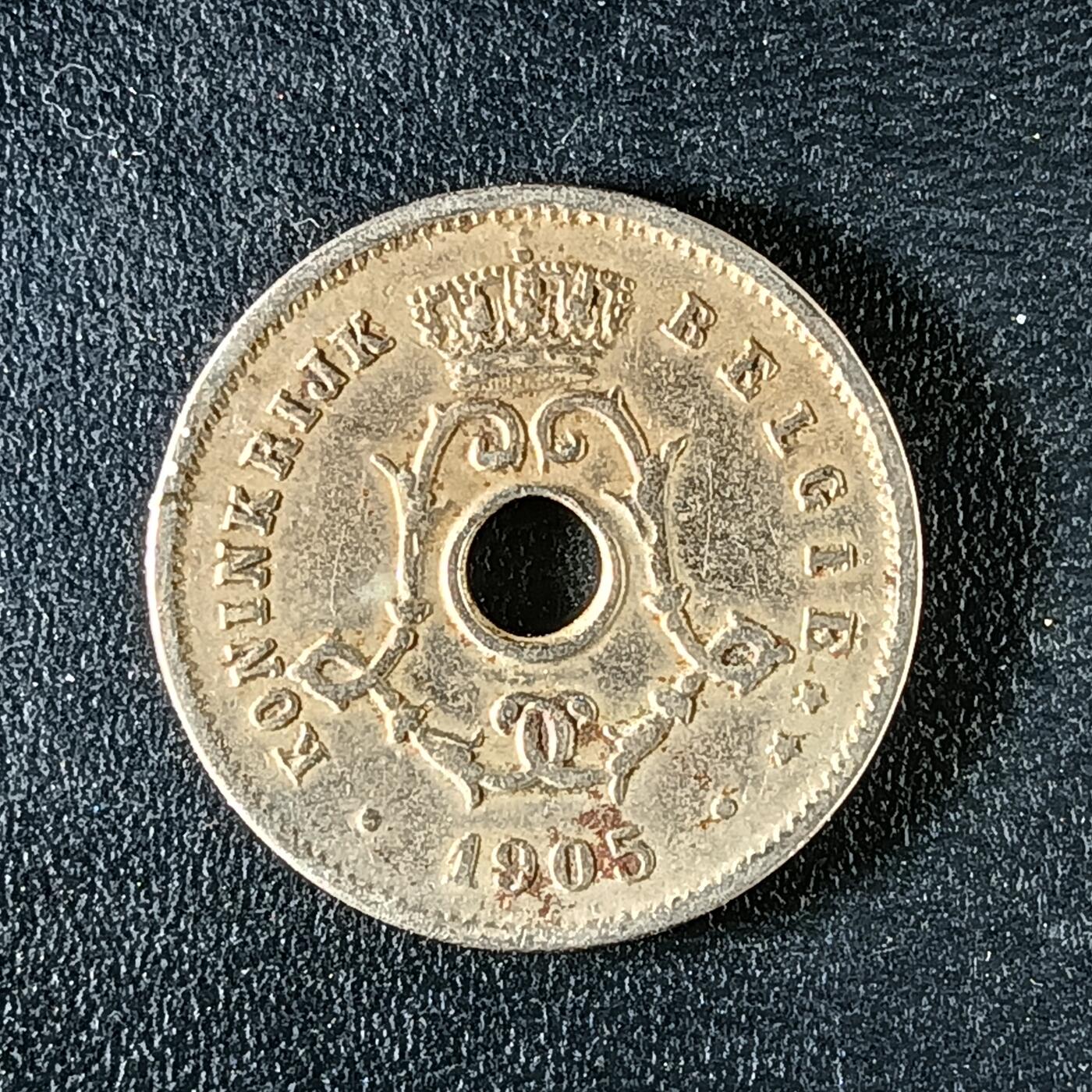 逸泉钱币2026第十二组世界钱币专场春节千件大拍A1614～2574 2127 比利时5分