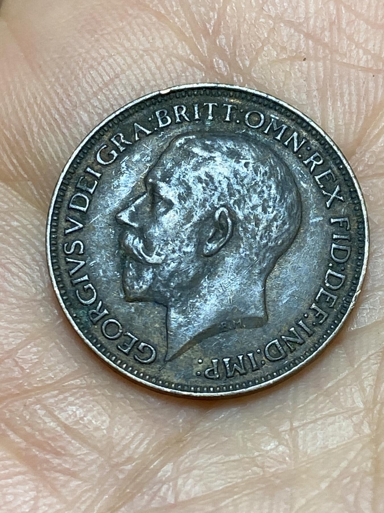 2026年第十九场(总第一百八十八场）外国好品散币场(免佣金) 英国🇬🇧1923年1法新(乔治五世第二版)