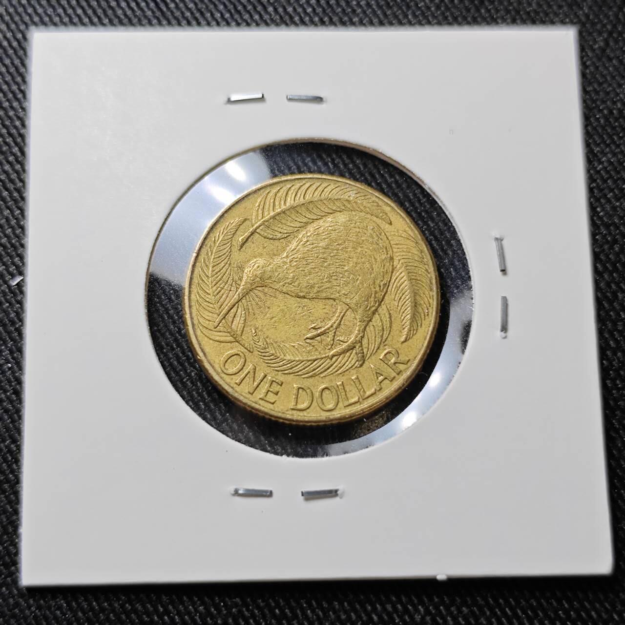 KK钱币收藏小铺  第392期  2月预留时间 周末发货  新西兰1元