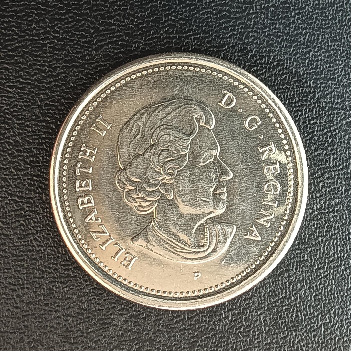 逸泉钱币2026第十二组世界钱币专场春节千件大拍A1614～2574 1992 加拿大25分