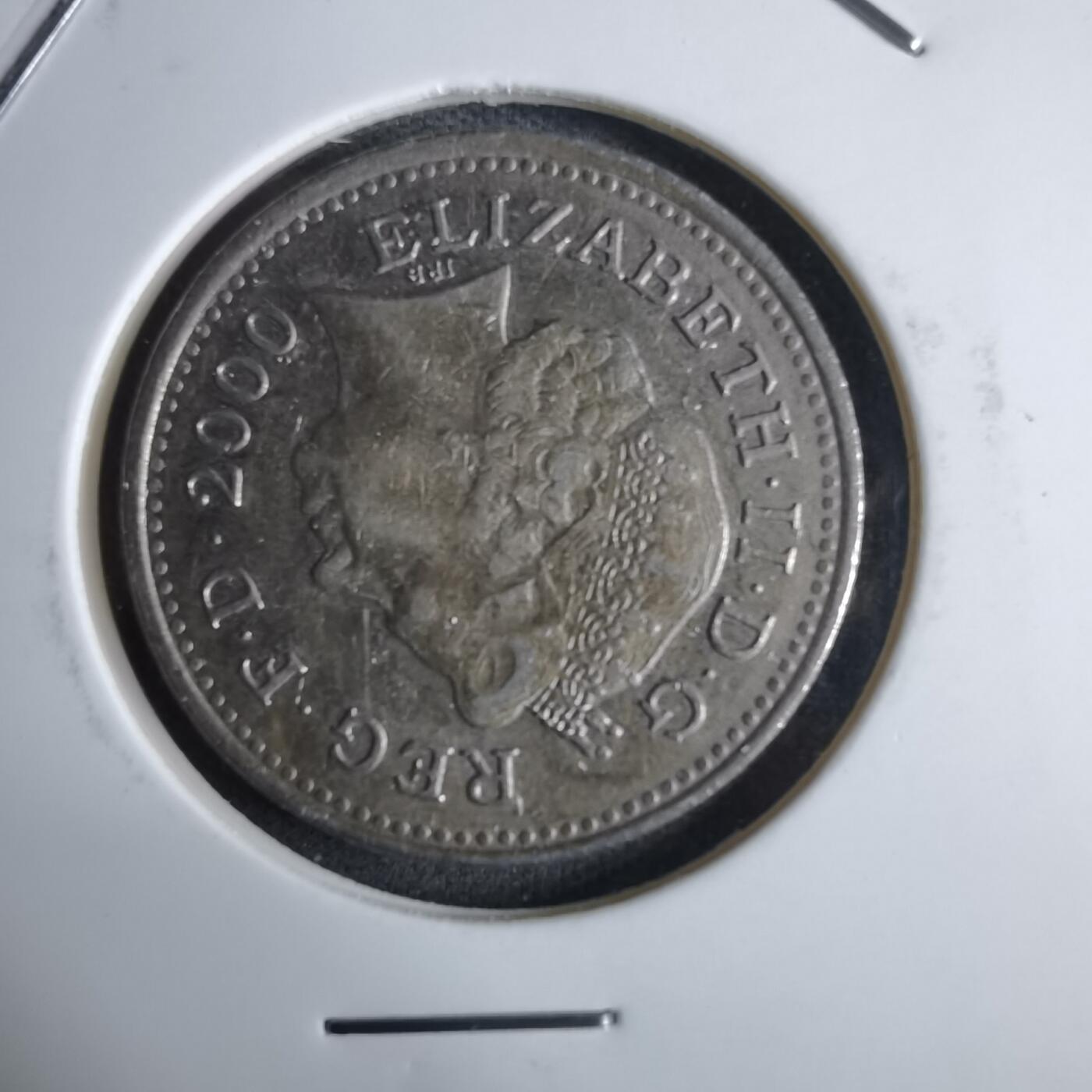 沼泽如烟--第984场 英国2000年10便士