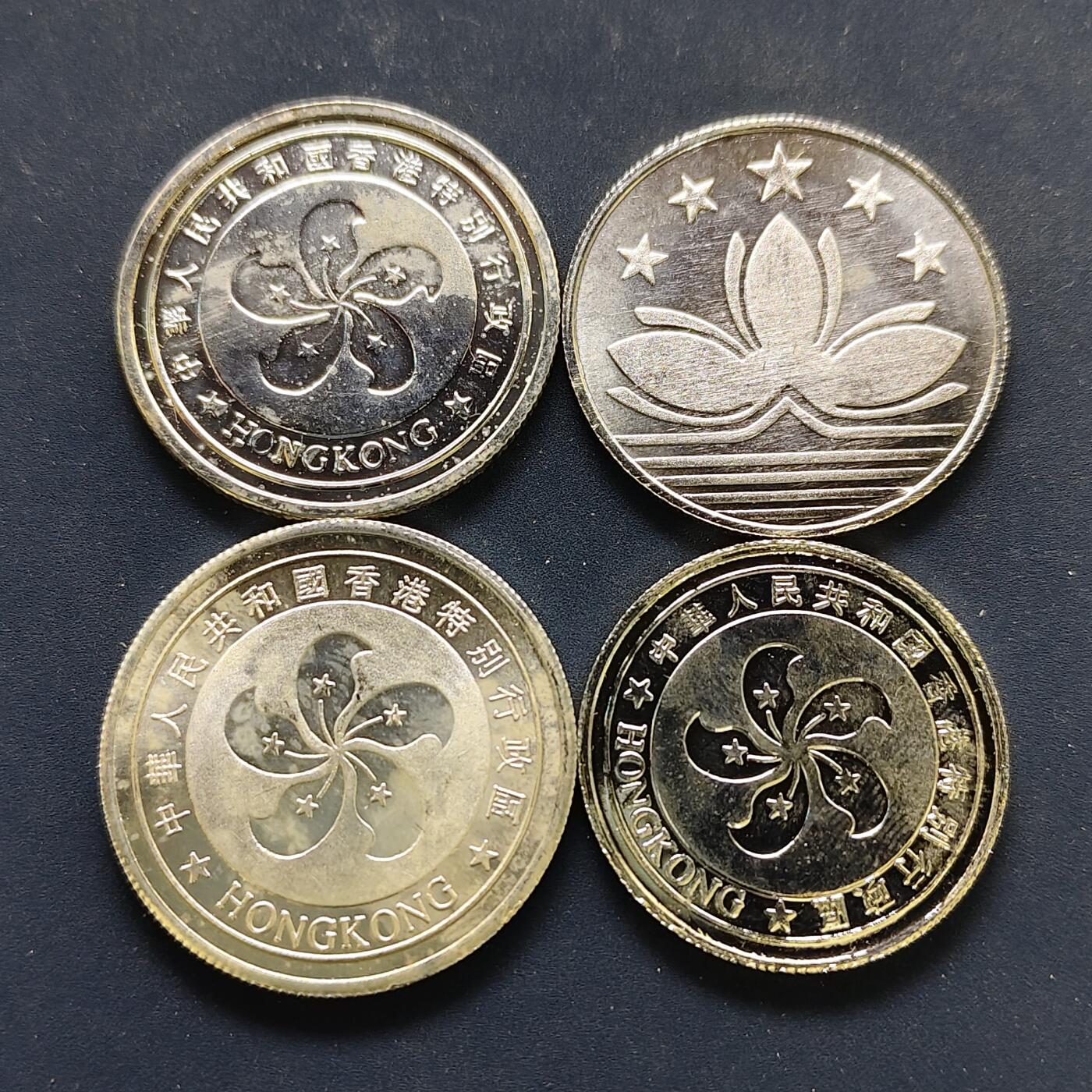 【全场包邮】纯粹捡漏拍500场-持续更新中 【纪念章】香港/澳门回归祖国精制纪念章4枚一组