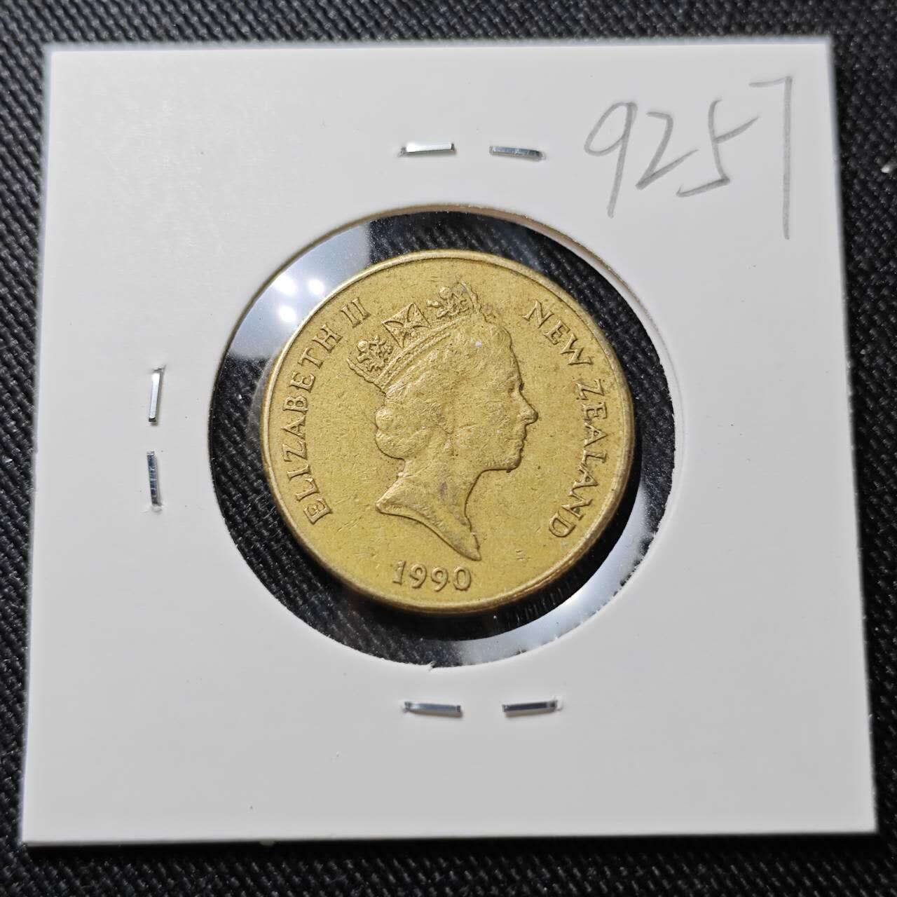 KK钱币收藏小铺  第392期  2月预留时间 周末发货  新西兰1元