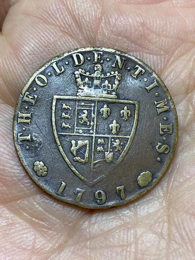 2026年第十九场(总第一百八十八场）外国好品散币场(免佣金) - 英国🇬🇧1797年乔治三世铜代币