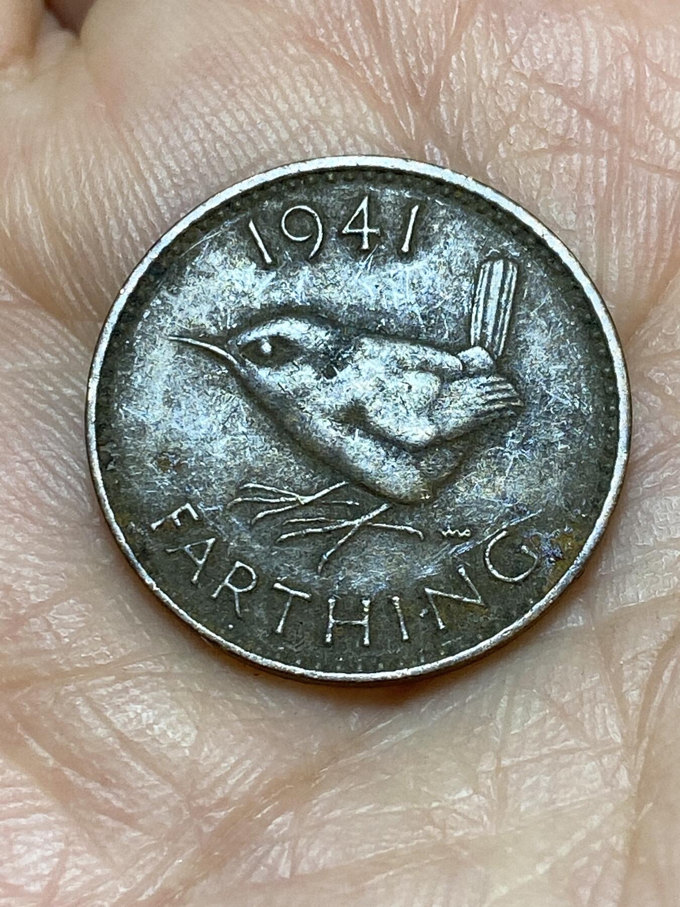 2026年第十九场(总第一百八十八场）外国好品散币场(免佣金) 英国🇬🇧1941年1法新(乔治六世第一版)