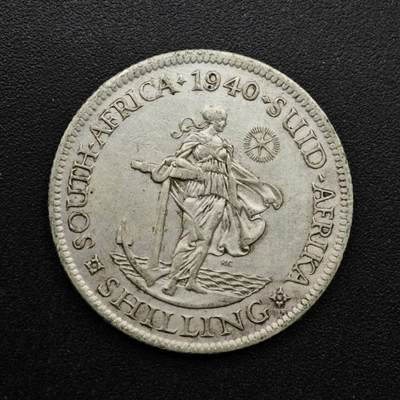 【淘币小摊】实时拍第八百六十三拍   小银币散币场   年前最后一周 之前的预留小年前全部发出 请更换最新收货地址  - 南非1940年乔治六世一先令银币