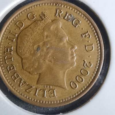 沼泽如烟--第984场 - 英国2000年1便士