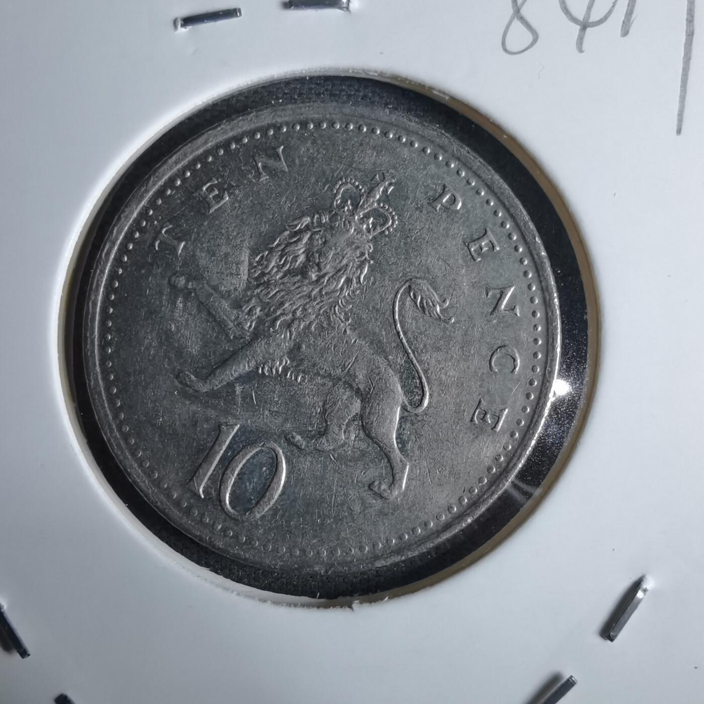 沼泽如烟--第984场 英国2000年10便士