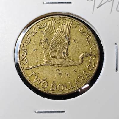 KK钱币收藏小铺  第392期  2月预留时间 周末发货 -  新西兰2元