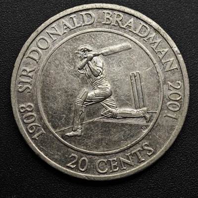 【淘币小摊】实时拍第八百六十三拍   小银币散币场   年前最后一周 之前的预留小年前全部发出 请更换最新收货地址  - 澳大利亚2001年20分纪念币