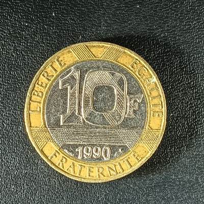 逸泉钱币2026第十二组世界钱币专场春节千件大拍A1614～2574 - 1927 法国10法郎