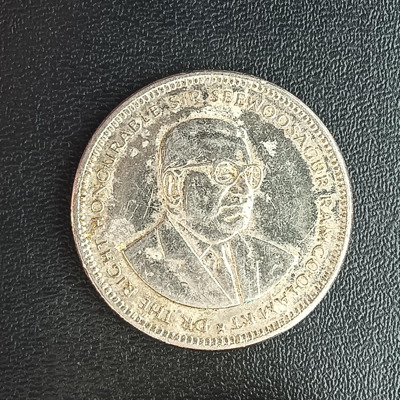 逸泉钱币2026第十二组世界钱币专场春节千件大拍A1614～2574 2108 非洲毛里求斯0.5卢比