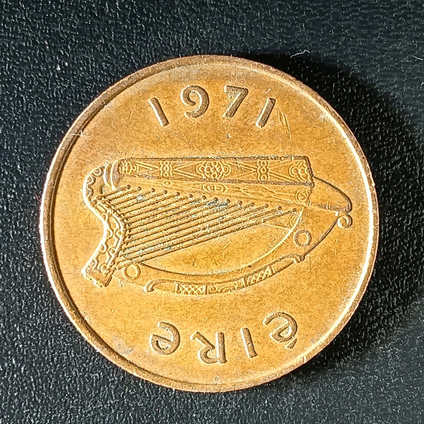 逸泉钱币2026第十二组世界钱币专场春节千件大拍A1614～2574 1970 爱尔兰2便士