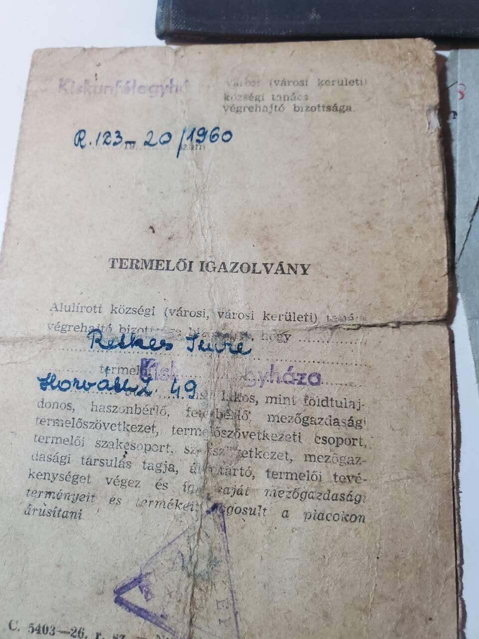 韵星假日军品类拍卖第三十九期暨默多克中校夫妇专场 -- Rimey Holidays Militaria Auction 39 & The Modoks Collection  匈牙利人民共和国默多克中校内务部资格合格证书 公务员资格证书 工会成员证书 党章程 为祖国服务奖章证书勋略