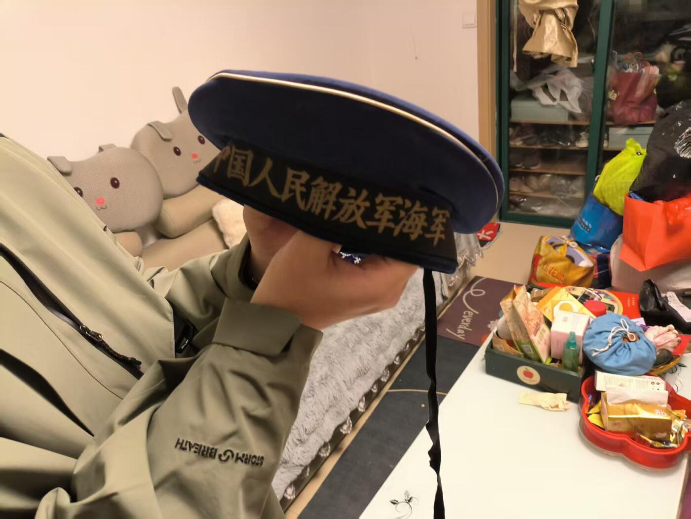 （店主清仓 大量自藏 制服徽章盛宴）罗岚⭐爱藏⭐甄选专拍第五场-分享拍场赚佣（实体经营） su-M74式海水兵帽 三号57头围