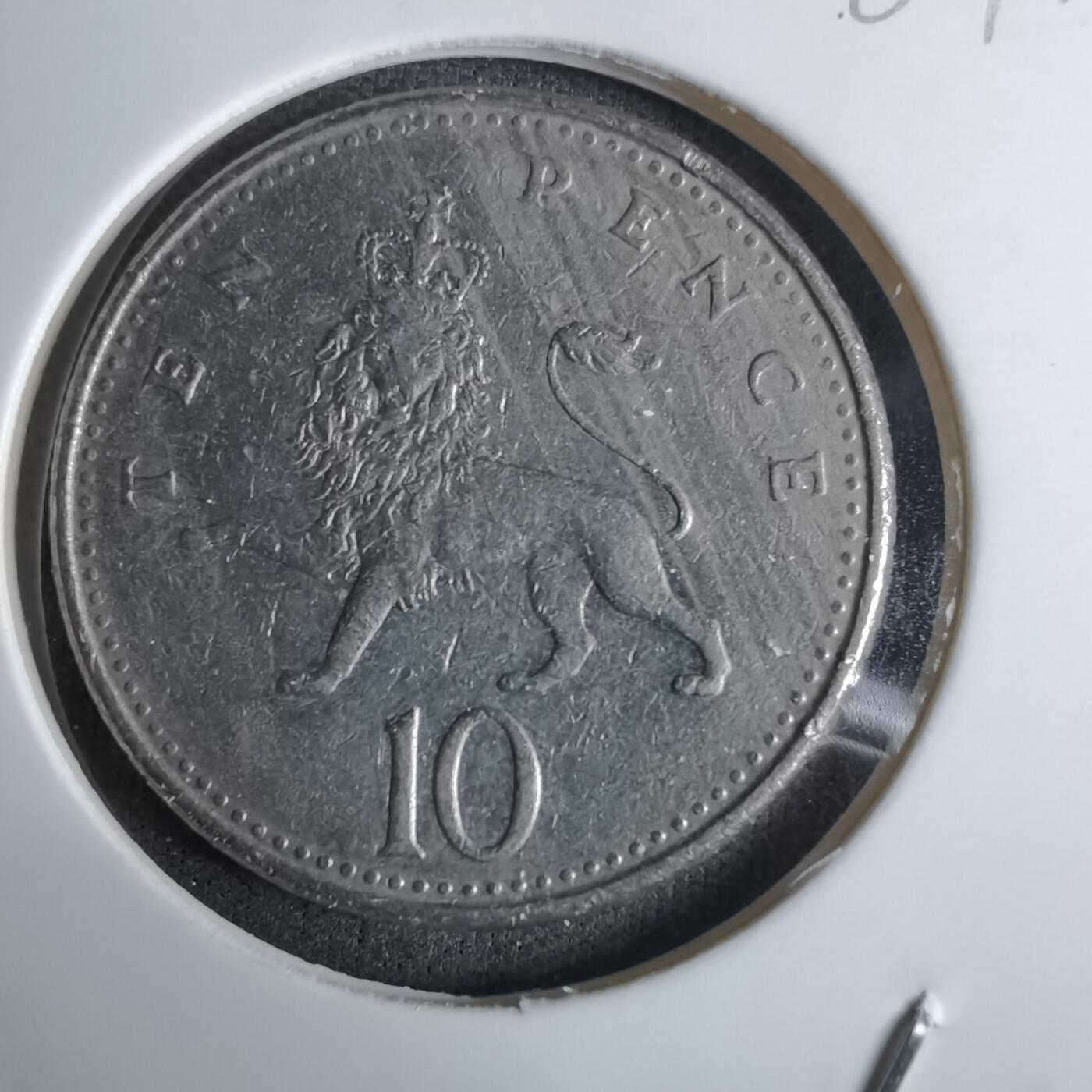 沼泽如烟--第984场 英国1992年10便士