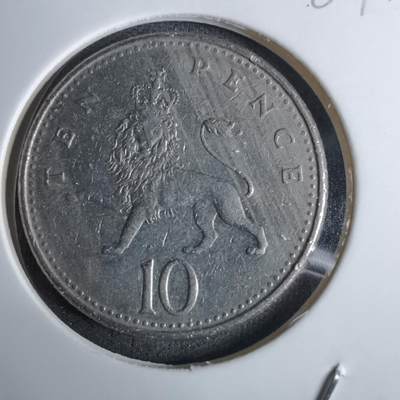 沼泽如烟--第984场 - 英国1992年10便士