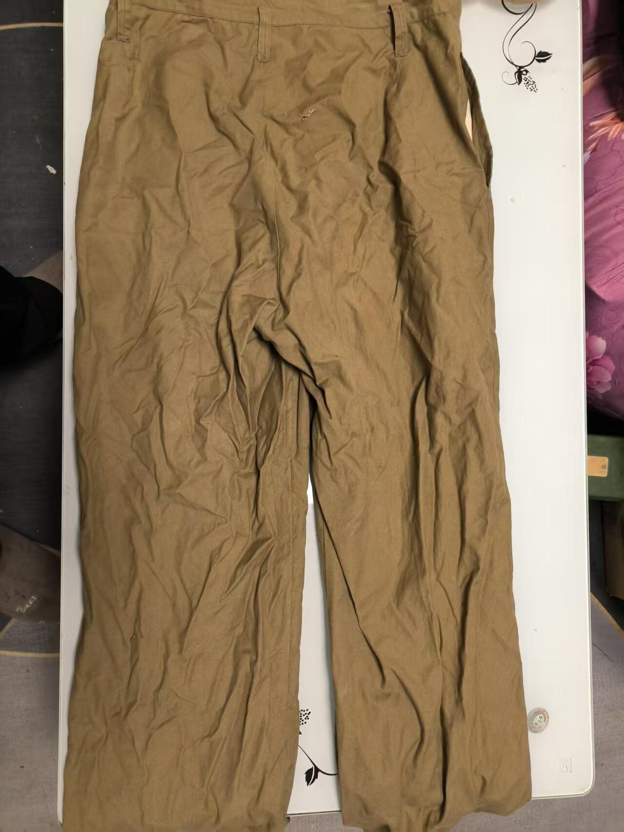 （店主清仓 大量自藏 制服徽章盛宴）罗岚⭐爱藏⭐甄选专拍第五场-分享拍场赚佣（实体经营） su-M55式陆干部常服裤 正一号“JIA”加强标 180-185体型适中者穿着