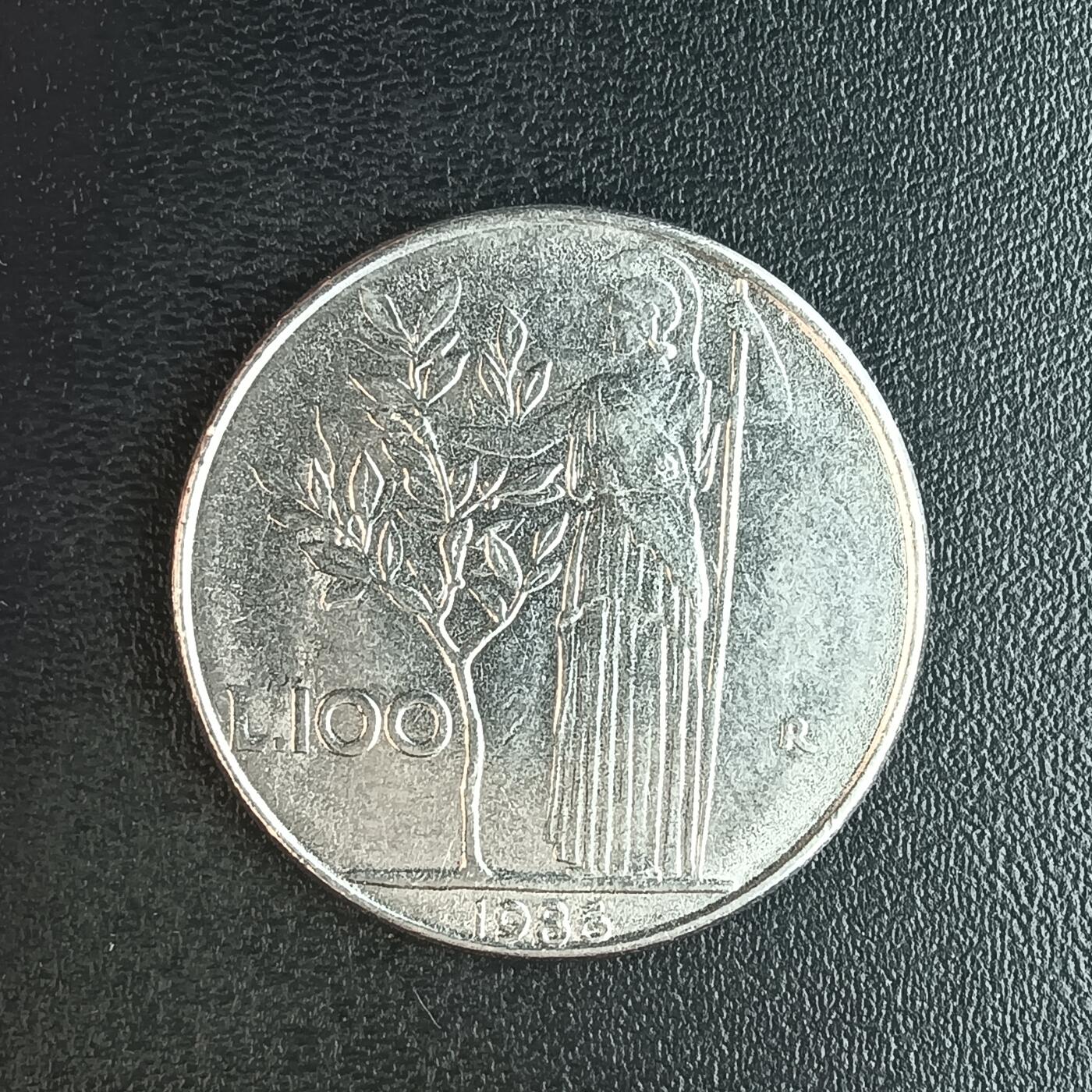 逸泉钱币2026第十二组世界钱币专场春节千件大拍A1614～2574 2045 意大利100里拉