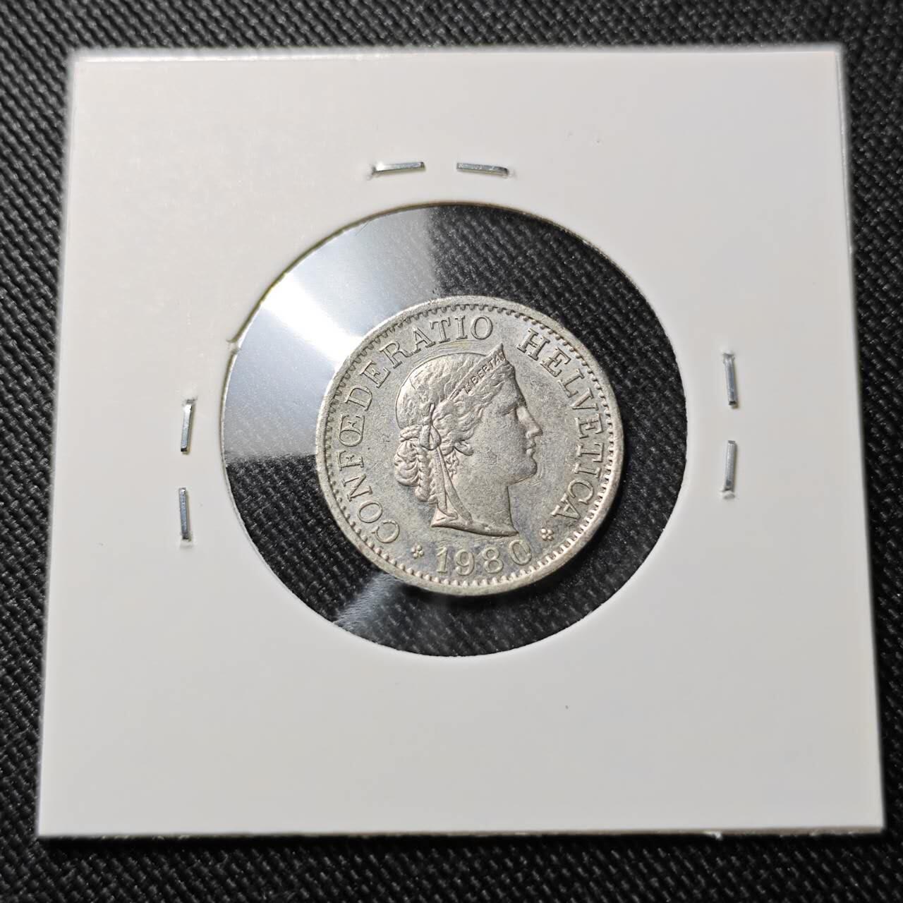 KK钱币收藏小铺  第392期  2月预留时间 周末发货  瑞士10分