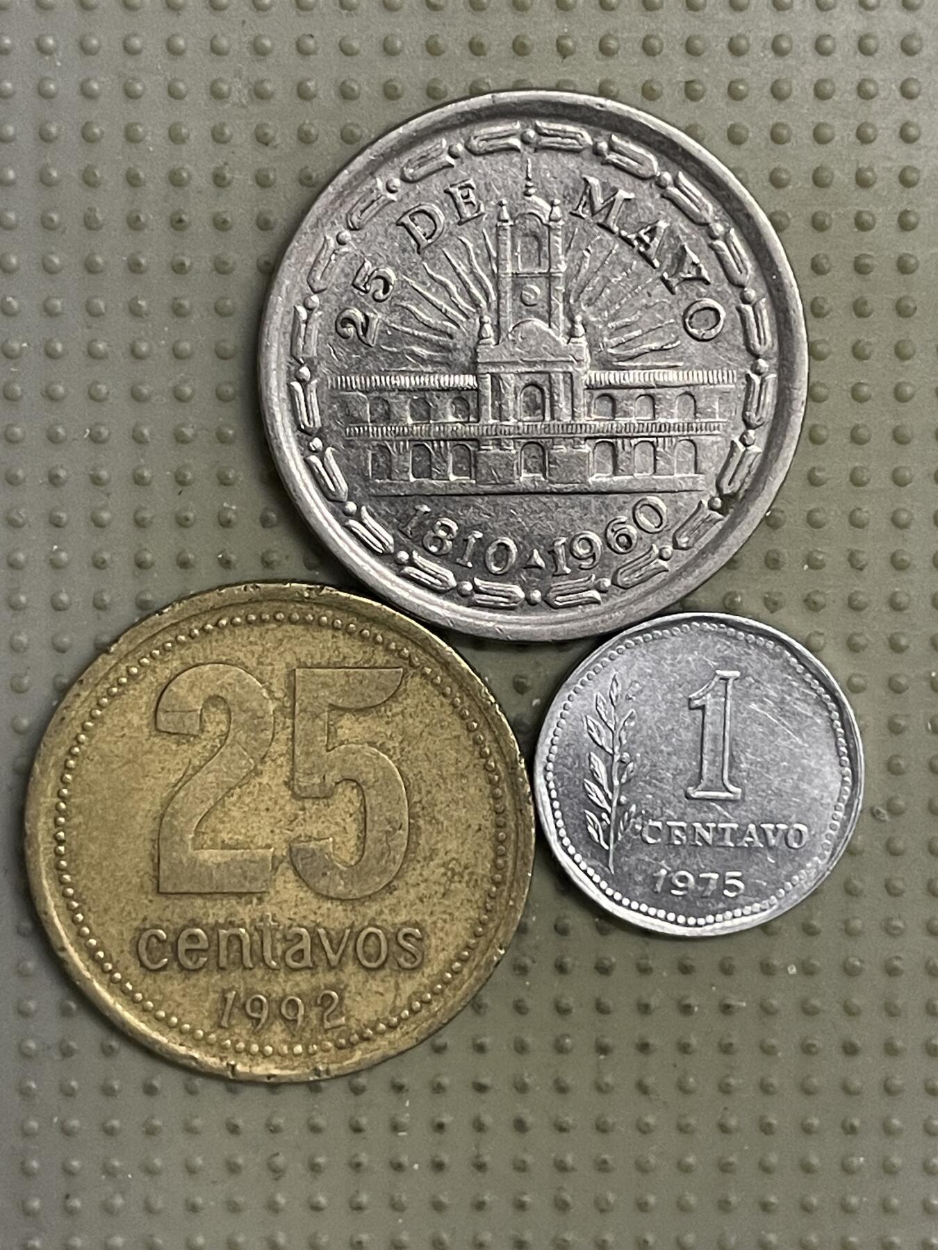 2026年第21场各国散币拍卖（总第171场） 阿根廷3枚