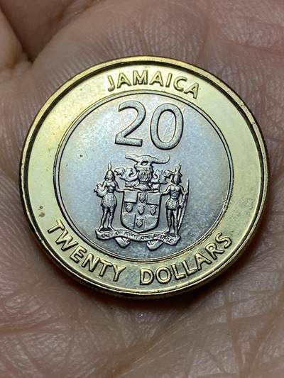 2026年第十九场(总第一百八十八场）外国好品散币场(免佣金) - 牙买加🇯🇲2001年20元(第二版，有磁版)