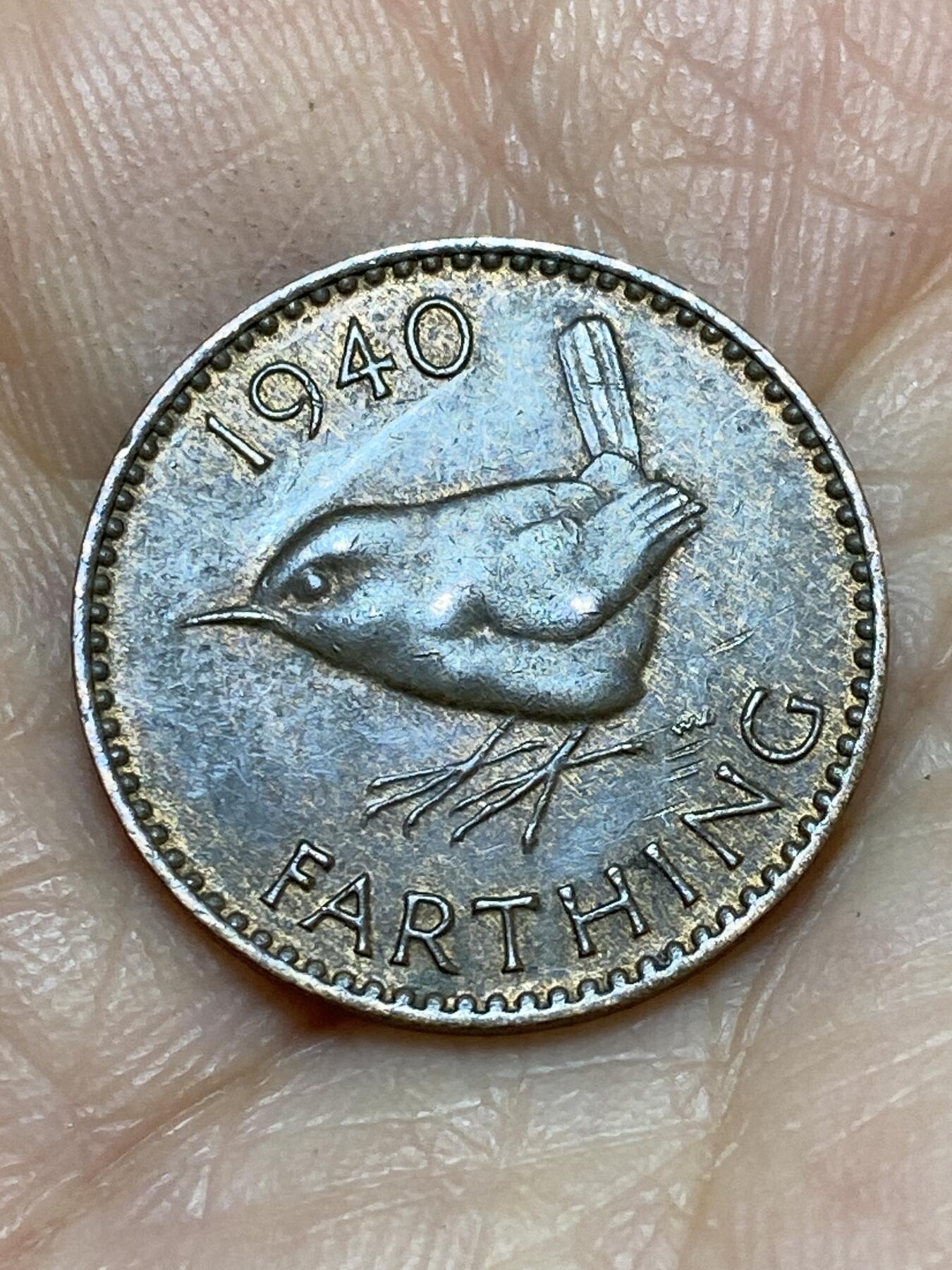 2026年第十九场(总第一百八十八场）外国好品散币场(免佣金) 英国🇬🇧1940年1法新(乔治六世第一版)