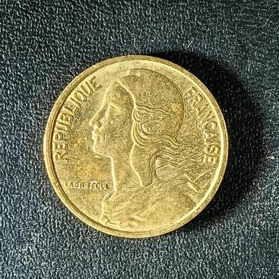 逸泉钱币2026第十八场世界各国散币纪念币AF1633-2572 2142 法国5分