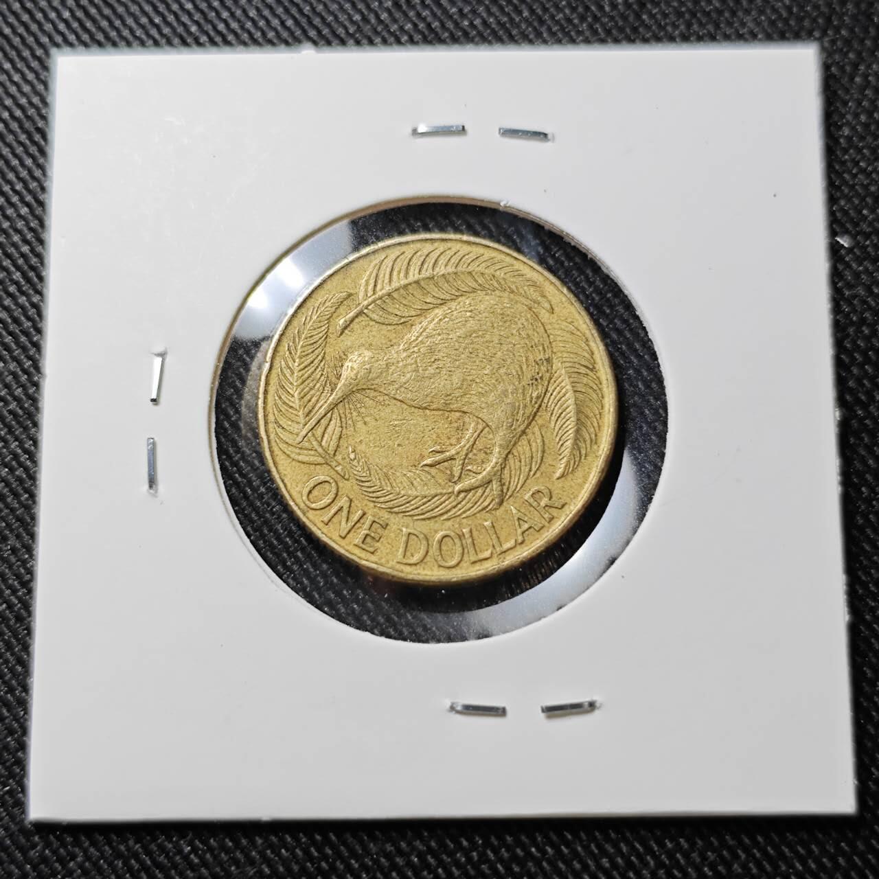 KK钱币收藏小铺  第392期  2月预留时间 周末发货  新西兰1元