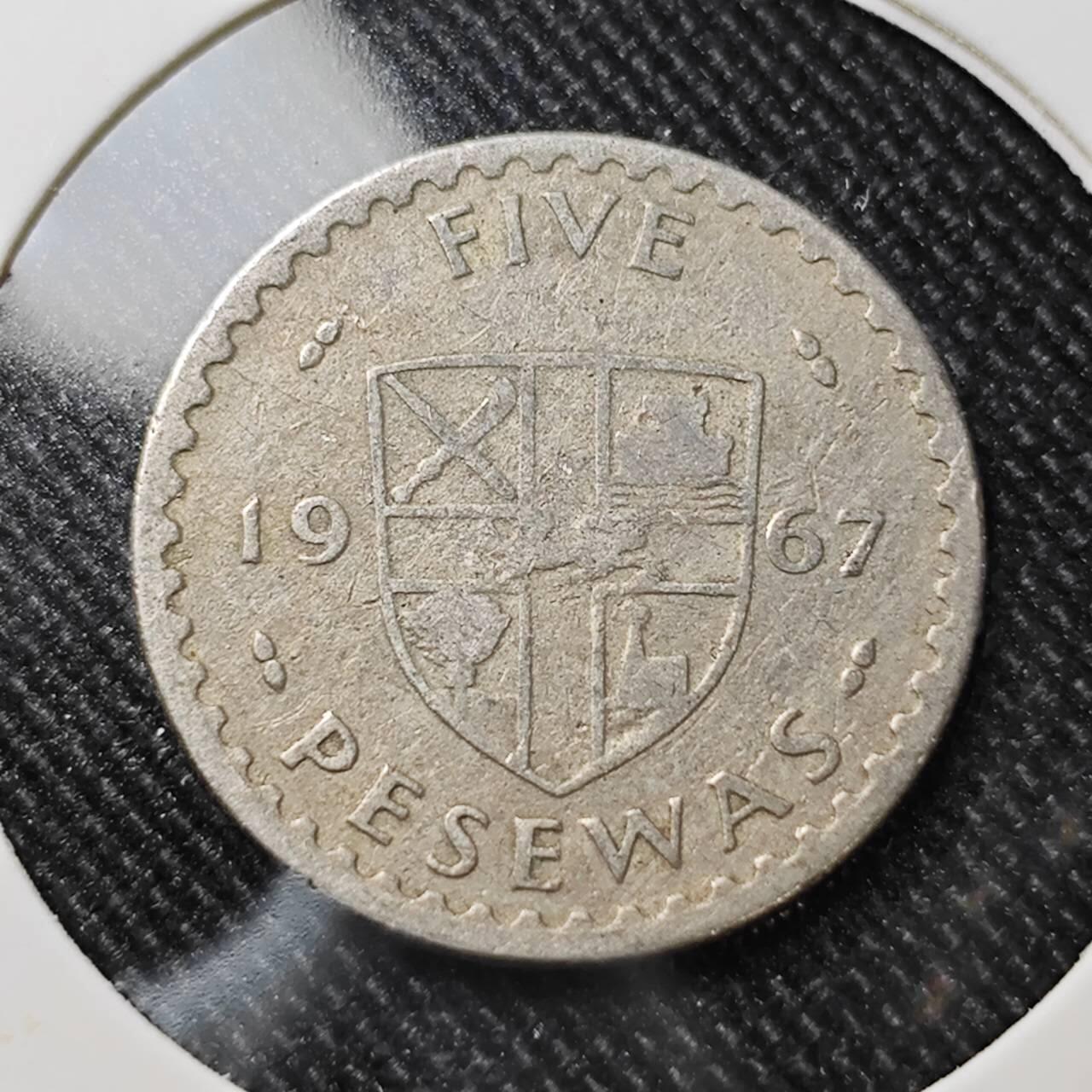 KK钱币收藏小铺  第392期  2月预留时间 周末发货  加纳