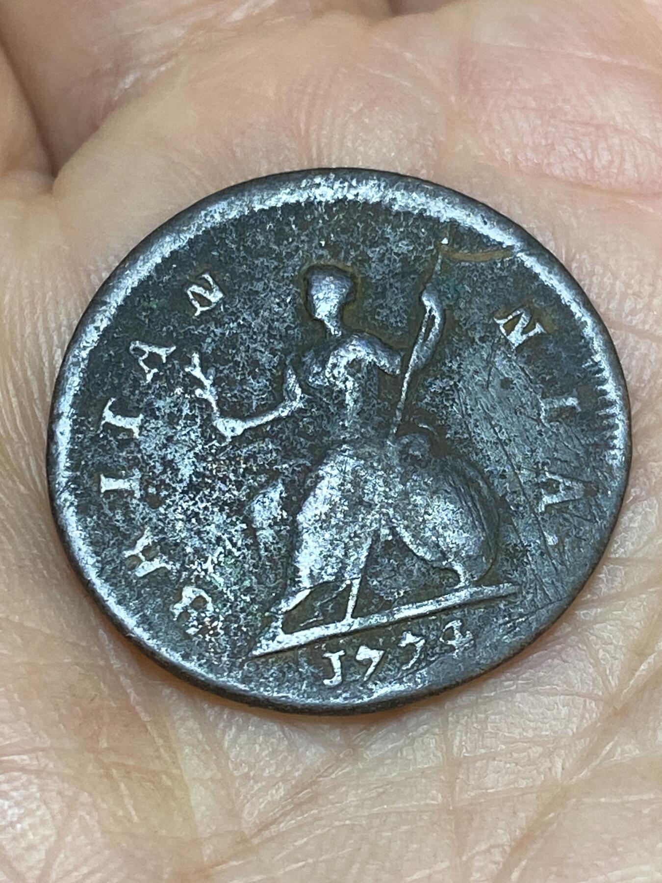 2026年第十九场(总第一百八十八场）外国好品散币场(免佣金) 英国🇬🇧1774年1法新(乔治三世时期)