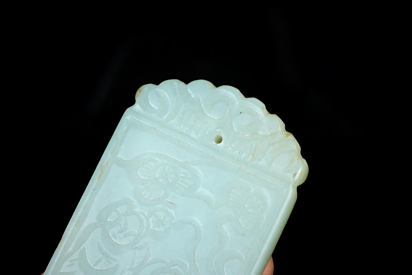 上海都达杂项专场十九（全场包邮） 和田玉籽料精雕《人物故事》挂件90-18