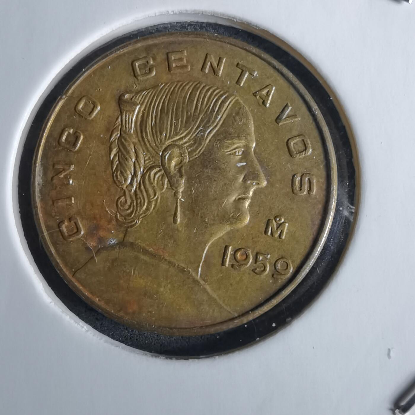 沼泽如烟--第984场 墨西哥1959年五分