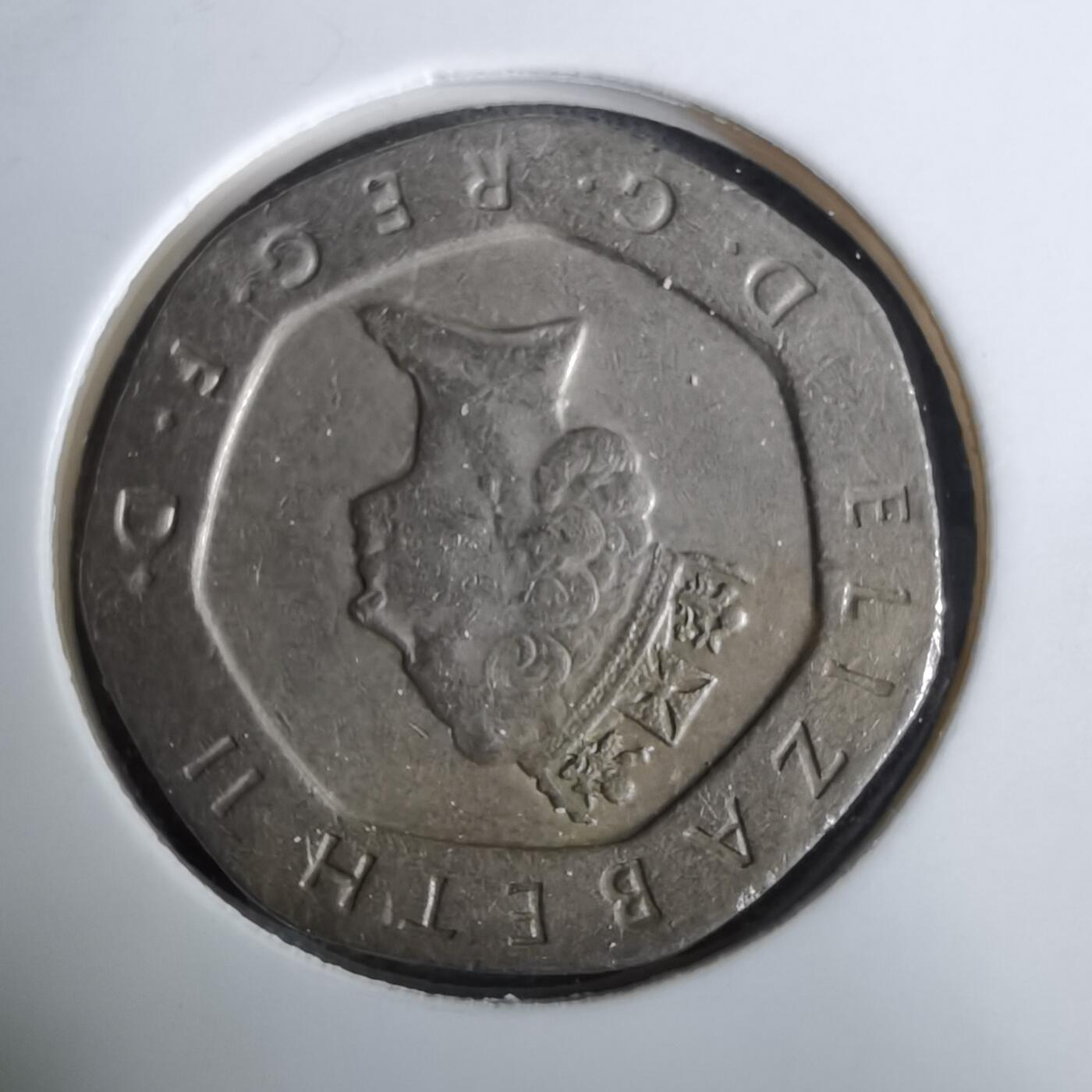 沼泽如烟--第984场 英国1994年20便士