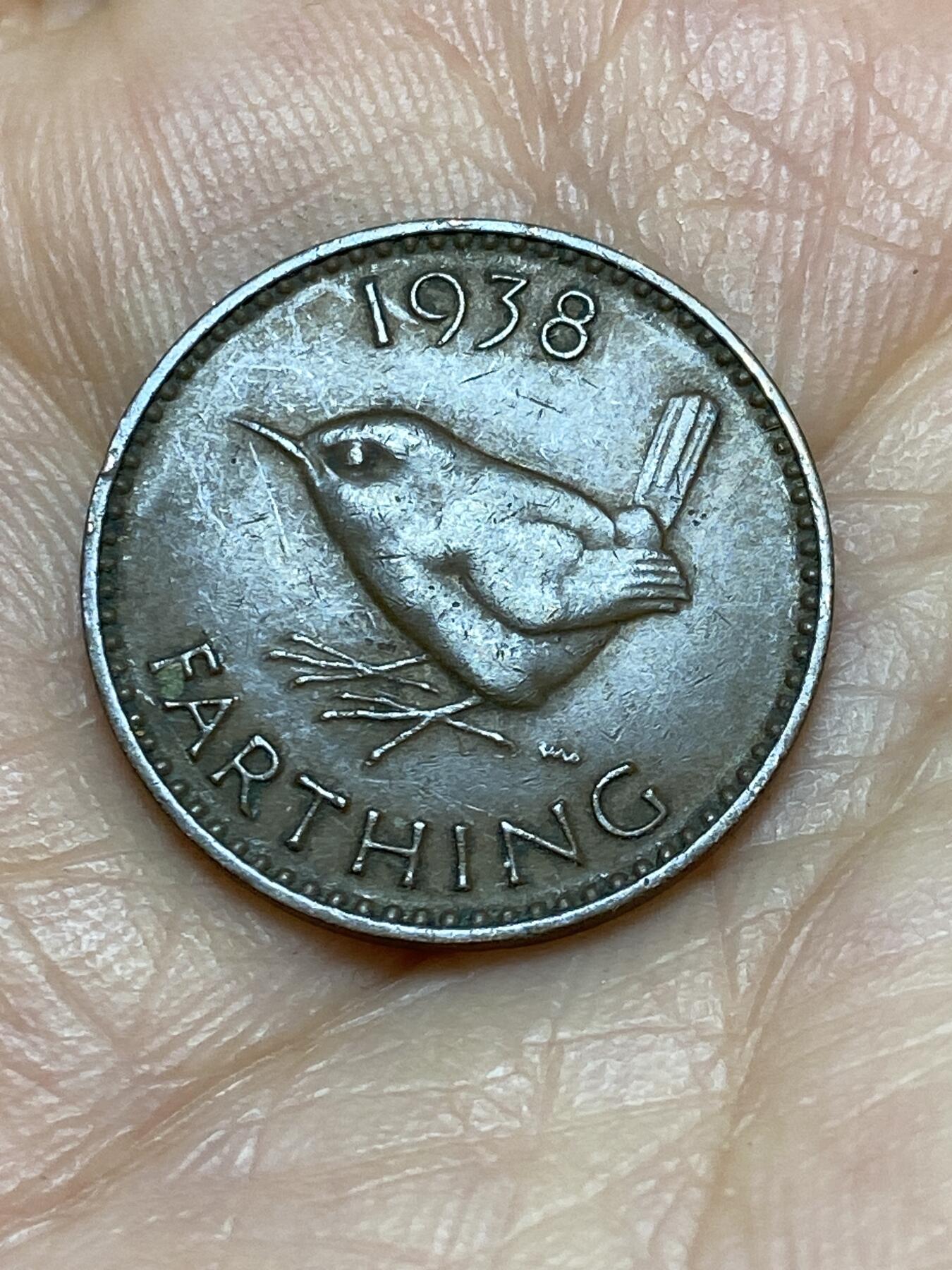 2026年第十九场(总第一百八十八场）外国好品散币场(免佣金) 英国🇬🇧1938年1法新(乔治六世第一版)